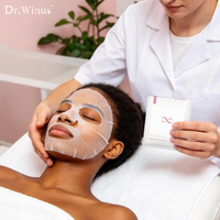 Masque facial réparateur PDRN à l'acide hyaluronique, masque visage ADN de saumon, soin du visage raffermissant et apaisant pour peaux sensibles