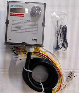Télécommande radio CMK F24-12S, télécommande radio sans fil 12 boutons poussoirs à vitesse unique + 1 bouton champignon marche/arrêt + 1 marche, IP-66, portée de 100 mètres, alimentation AC/DC - Product Image 3