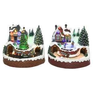 Luces Decorativas Kaemingk con Movimiento y Música, Adornos Navideños Surtidos de 16x18x17cm - Product Image 1