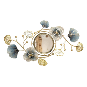 Espejo de pared decorativo para el hogar de diseño moderno Espejo de pared de hierro de la más alta calidad Espejo de decoración de boda a un precio asequible - Product Image 1