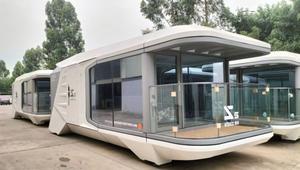 Capsule en acier écologique Pod Capsule privée personnalisée Solution hôtelière avec ventilation Caractéristique étanche - Product Image 2