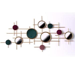 Produit de vente chaude Art mural en forme de fleur métallique avec plusieurs finis Chambre Salon Bureau Sculpture décorative murale - Product Image 3