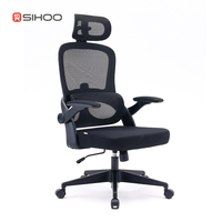 Vente en gros de meubles de bureau Sihoo M102C chaise d'étude chaises d'ordinateur à domicile 3D accoudoir réglable Silla Ergonmicas chaise à dossier haut