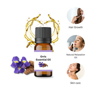 Fournisseur en gros d'huiles essentielles naturelles et pures Orris pour le traitement des cheveux et l'aromathérapie - Product Image 2