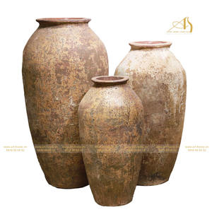 PRODUCTO CALIENTE ART-HOME CERAMICS MODERN ROCK YELLOW AN606H132 CRAFT GARDEN POTS PLANTERS HOME CERAMICS - Product Image 3