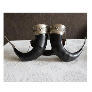 Gobelet en corne de bûcheron poli de style viking, fait à la main, style animal, chope à bière pour boire et décoration d'intérieur, artisanat - Product Image 1
