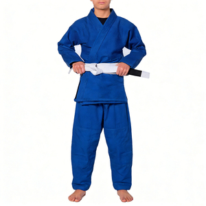 Karate Gi Personalizzato per Bambini - <span class=keywords><strong>Dogi</strong></span> Bianco 100% Cotone per Ragazzi e Ragazze dai 5 ai 14 Anni, Pre-Ristretto e con Lunghezza Maniche Personalizzabile - Product Image 5