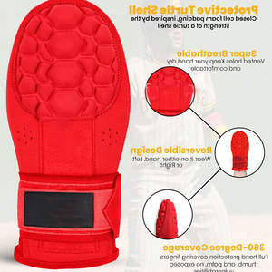 Manoplas deslizantes de color sólido con servicio OEM hechas en Pakistán Manoplas deslizantes de uso de equipo de diseño personalizado - Product Image 4