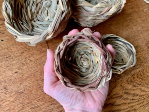 ชามหญ้าทะเลเครื่องใช้บนโต๊ะอาหารธรรมชาติตกแต่งนำเสนออาหารเป็นมิตรกับสิ่งแวดล้อมขายส่งจากเวียดนาม - Product Image 5