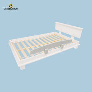 Élégant EN71 réglable intemporel vibrant teck lit pour enfants Vietnam Pays-Bas décoration | Van Hue - Product Image 3