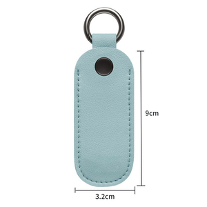 Étui en cuir de qualité supérieure Mini U disque pochette de rangement porte-clés organisateur Portable pour clé <span class=keywords><strong>USB</strong></span> porte-clés et petits accessoires - Product Image 2