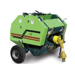 Máquina empacadora de heno y paja multiusos fuerte Tractor Mini máquina empacadora de heno Empacadora redonda de hierba disponible para la venta - Product Image 1