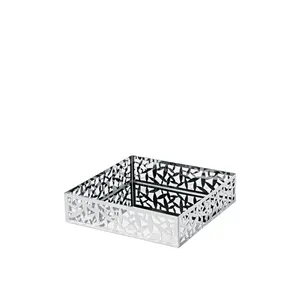 Anneau de serviette en métal gaufré de luxe, accessoire d'événement fait à la main, monogramme en métal, fabriqué par Zahid Exports, grand grossiste - Product Image 4