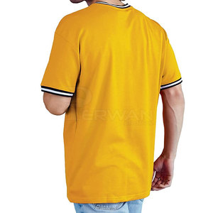 Nouveaux vêtements pour hommes à la mode taille personnalisée T-Shirt surdimensionné 100% coton Style décontracté hommes T-Shirt surdimensionné - Product Image 4