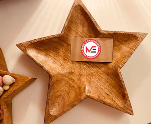 Bandeja de Madera Personalizada para Servir en Bodas o Ramadán |   Bandeja Decorativa Hecha a Mano, Ligera y Apta para Microondas, para el Hogar, Cocina, Comedor y Café - Product Image 3