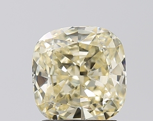 IGI Fancy amarillo cojín suelto forma laboratorio cultivado diamantes 2,02 quilates laboratorio diamante VVS2 para anillo de compromiso o fabricación de joyas - Product Image 1