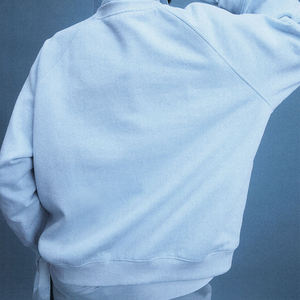 Sudadera corta de manga larga para mujer, sudadera para mujer, sudaderas de algodón con estampado de alta calidad personalizado al por mayor - Product Image 3