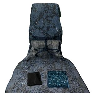 Ensemble de luxe pour femme, moderne et écologique, style somalien d'automne, avec broderies Gogra et Garbasar, manches longues en coton - Product Image 1