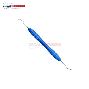 Juego de instrumentos quirúrgicos dentales de 10 piezas, relleno compuesto, Manual, clase I, mango de silicona, resina de acero, esterilización aprobada por CE - Product Image 6