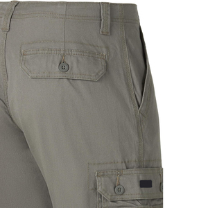 Pantalones ligeros con estilo para hombre, cintura elástica, diseño transpirable y multibolsillo para trabajo al aire libre, ropa de aventura - Product Image 5