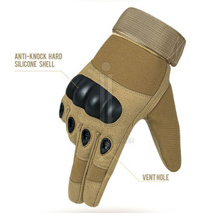 Gants en cuir grande taille de haute qualité avec logo personnalisé Gants de manutention tactiques robustes pour adultes - Product Image 3