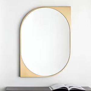 Decorative Solid Wood Wall Mirror <b>Framed</b> Bathroom Vanity Modern Rustic Home Decor <b>Large</b> Bedroom Living Room - Product Image 2