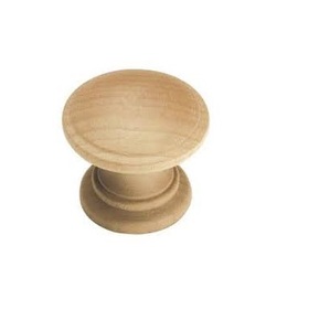 Boutons en bois d'acacia et poignée de traction et boutons de commode et de tiroir en bois utilisent des boutons en bois avec logo personnalisé - Product Image 3