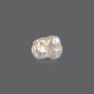 Perla de Agua Dulce Natural Barroca de 8.08 Quilates, Color Blanco Rosado Dorado, Perla de Joyería Basra Pearl - Product Image 2
