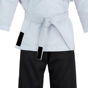 2025 uniforme de karaté noir de haute qualité personnalisé 8oz/costume de karaté noir personnalisé de karaté noir personnalisé - Product Image 2