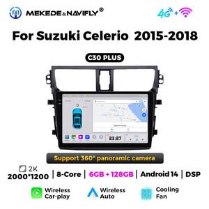 Navifly C30 Plus Car <strong>Navigation</strong> Headunit Car <strong>Android</strong> Screen Mp3 Car Player Video Radio for Suzuki Celerio 2015-2018 - Product Image 4