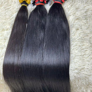 Paquetes de cabello crudo vietnamita Virgen sin procesar de alta calidad 100% Cabello humano natural con extremos estirados dobles de Vietnam - Product Image 5