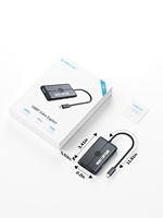 AC08 HDMI Type-C Capture vidéo dans la capture vidéo de la caméra pour la maison 1080P 60Hz avec 100W PD