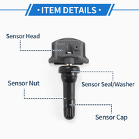 Sensor TPMS Premium Pengukur Tekanan Ban untuk N-issan Altima & Leaf TPMS 40700jk00c
