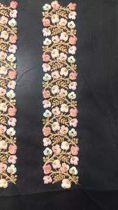 ลูกไม้ปักลายดอกไม้ความหนาแน่นสูงสำหรับธุรกิจสไตล์โกธิคและพังค์ระดับพรีเมียมเป็นมิตรกับสิ่งแวดล้อมสำหรับกระเป๋าและรองเท้า - Product Image 6