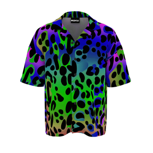 Vente en gros Chemisier ample décontracté en coton/polyester pour hommes et femmes Chemise boutonnée surdimensionnée avec logo personnalisé disponible - Product Image 1