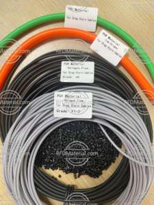 Matériau isolant composé de PVC fabriqué en usine RONGFENG pour couvertures électriques 80 ℃ 90A NTC fils sensibles thermiques plastiques bruts - Product Image 2