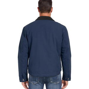 Veste de travail personnalisée brodée pour hommes Manteau d'extérieur durable avec impression de logo Personnalisation Ajustement confortable et élégant - Product Image 2