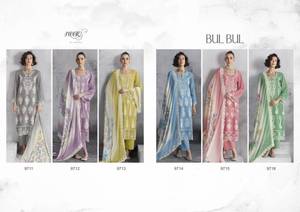 Impresión digital de muselina pura con bordado colección Salwar Kameez disponible a precio mayorista ideal para ropa de fiesta - Product Image 6