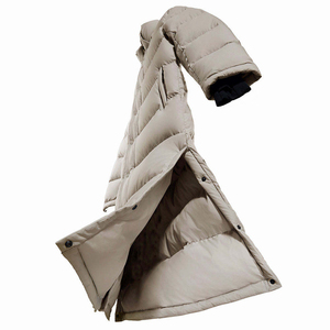 Chaqueta de Lona Personalizada para Hombre, Chaqueta Acolchada de Invierno, Ropa Exterior Ligera, Acolchada, con Capucha, Cortavientos e Impermeable - Product Image 5