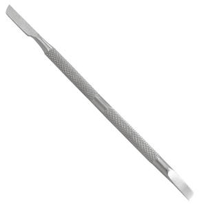 Poussoir à cuticules en acier inoxydable avec logo personnalisé - Product Image 1