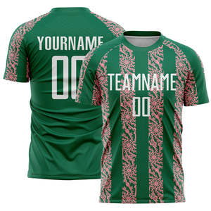 Camisetas de fútbol de secado rápido personalizadas, uniformes de fútbol por sublimación transpirables para equipos, clubes, Proveedor de Ropa de fútbol de alta calidad - Product Image 4