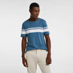 Camisetas de Algodón para Hombre al por Mayor, Personalizadas, de Color Sólido, Talla Grande, Estilo Formal - Product Image 1