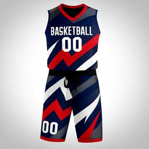 Ensemble de maillots de basket-ball réversibles personnalisés OEM vêtements de sport en polyester avec sublimation imprimée uniformes de basket-ball - Product Image 6