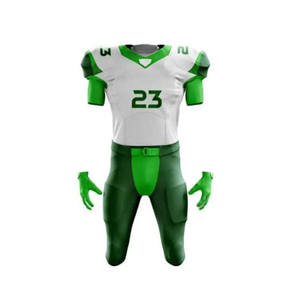 Maillot de football américain pour hommes, prix raisonnable, ensemble d'uniformes de football américain à manches courtes de grande taille à vendre - Product Image 2