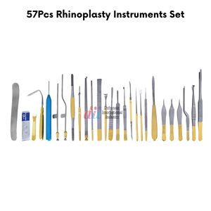 Venta caliente de calidad superior 57 piezas de instrumentos de rinoplastia para cirugía nasal conjunto de instrumentos quirúrgicos básicos - Product Image 3