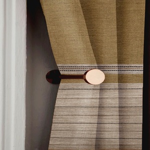 Modern Striped <b>Window</b> Panels Solid Color Room-Darkening <b>Curtains</b> <b>for</b> Bedroom Living Room Other Rooms-Blackout <b>Window</b> Treatments - Product Image 3