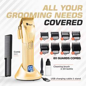 Cortadora de Pelo Profesional Inalámbrica Turbo para Hombre, Corte Preciso, con Batería - Product Image 3