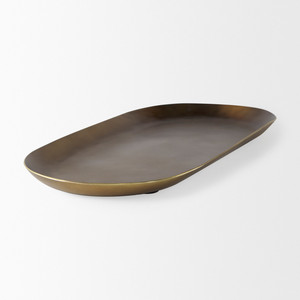 Custom Logo Aluminium Metal Oval Shape Serving Tray For Home And <b>Kitchen</b> <b>Decor</b> in Best Price - Product Image 3