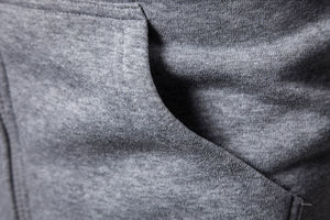 2025 hommes classique 100% coton polaire pull à capuche hiver mode brodé Logo poche personnalisable couleurs épais - Product Image 6