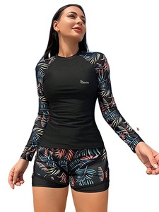 Ensemble de t-shirt et short en tricot pour homme personnalisé, col rond, décontracté d'été, ensemble sportif deux pièces, impression numérique, ensemble assorti - Product Image 2